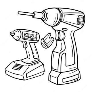 Halaman Mewarna Alat Kuasa Berkilau 99601-38373