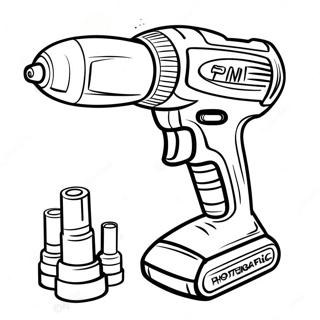 Halaman Mewarna Alat Kuasa Berkilau 99601-38374